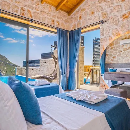 Vilă Islamlar Village 2 Bedroom - Heated Indoor Pool Kalkan