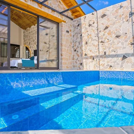 Islamlar Village 2 Bedroom - Heated Indoor Pool Villa Kalkan