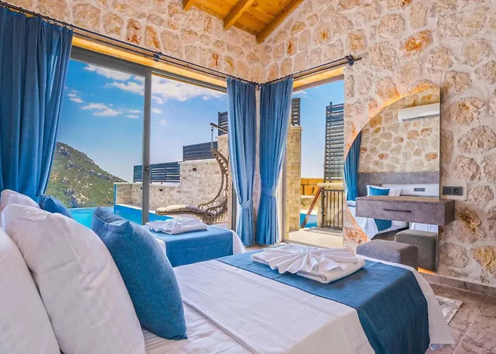 Villa Islamlar Village 2 Bedroom - Heated Indoor Pool Kalkan