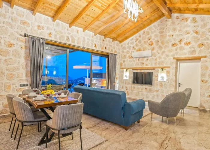 Villa Islamlar Village 2 Bedroom - Heated Indoor Pool Kalkan