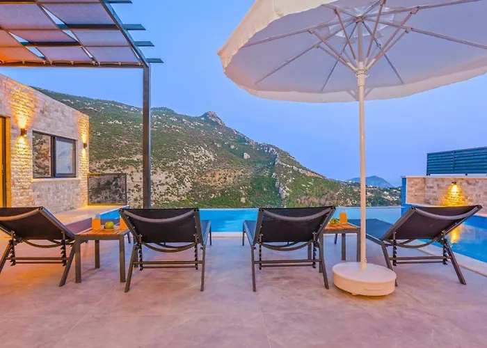 Islamlar Village 2 Bedroom - Heated Indoor Pool Villa Kalkan